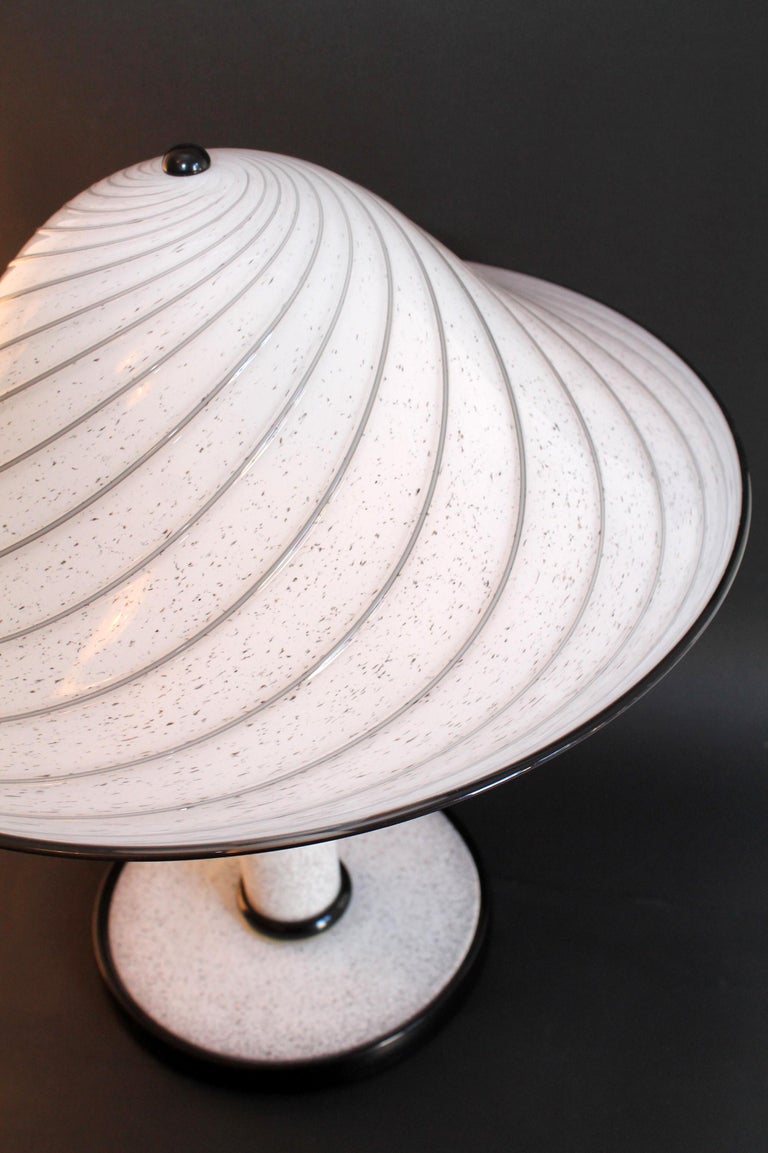 Lino Tagliapietra for Effetre Murano, Iconic '1979' Table Lamp For Sale 6