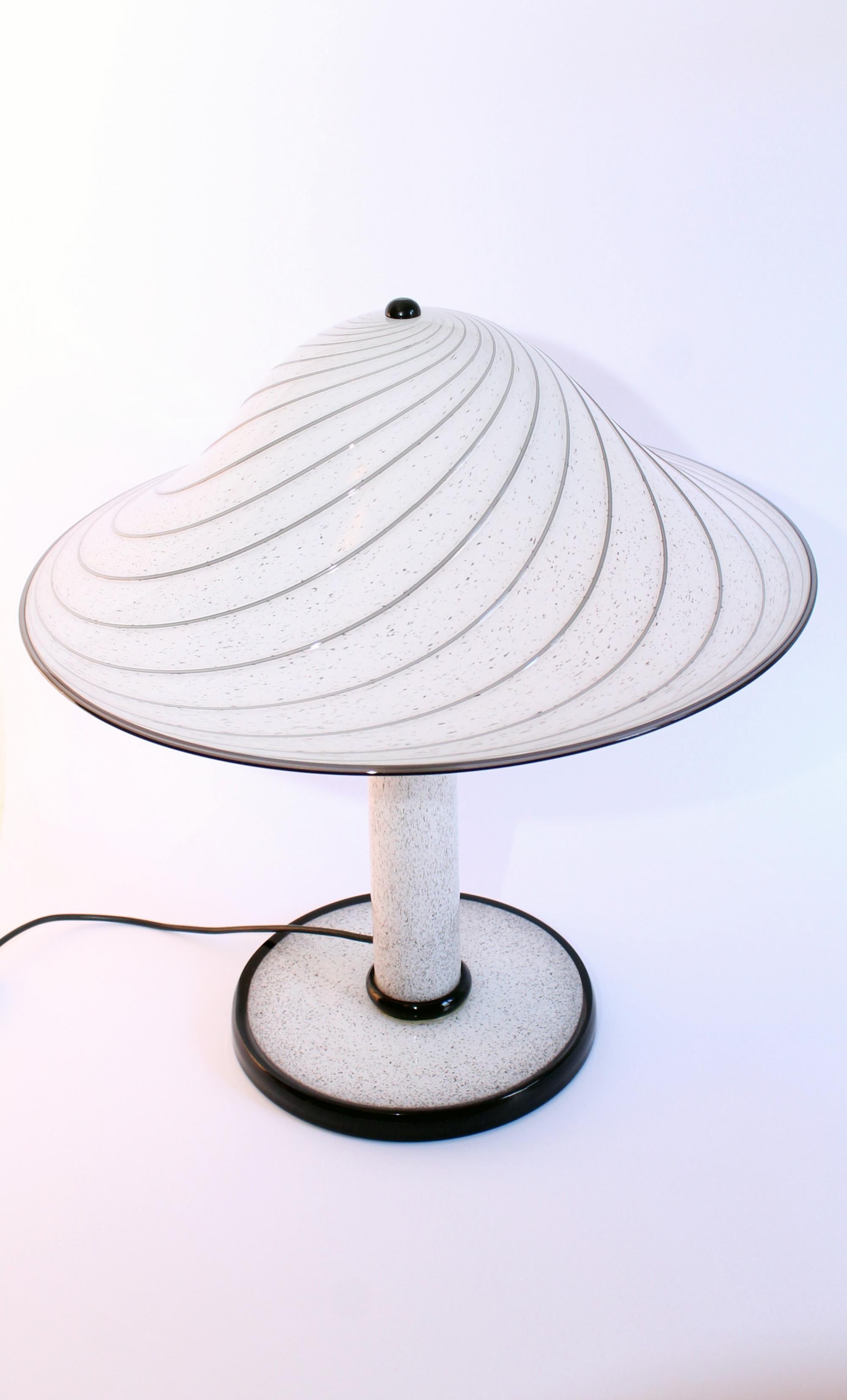 Lino Tagliapietra for Effetre Murano, Iconic '1979' Table Lamp For Sale 1