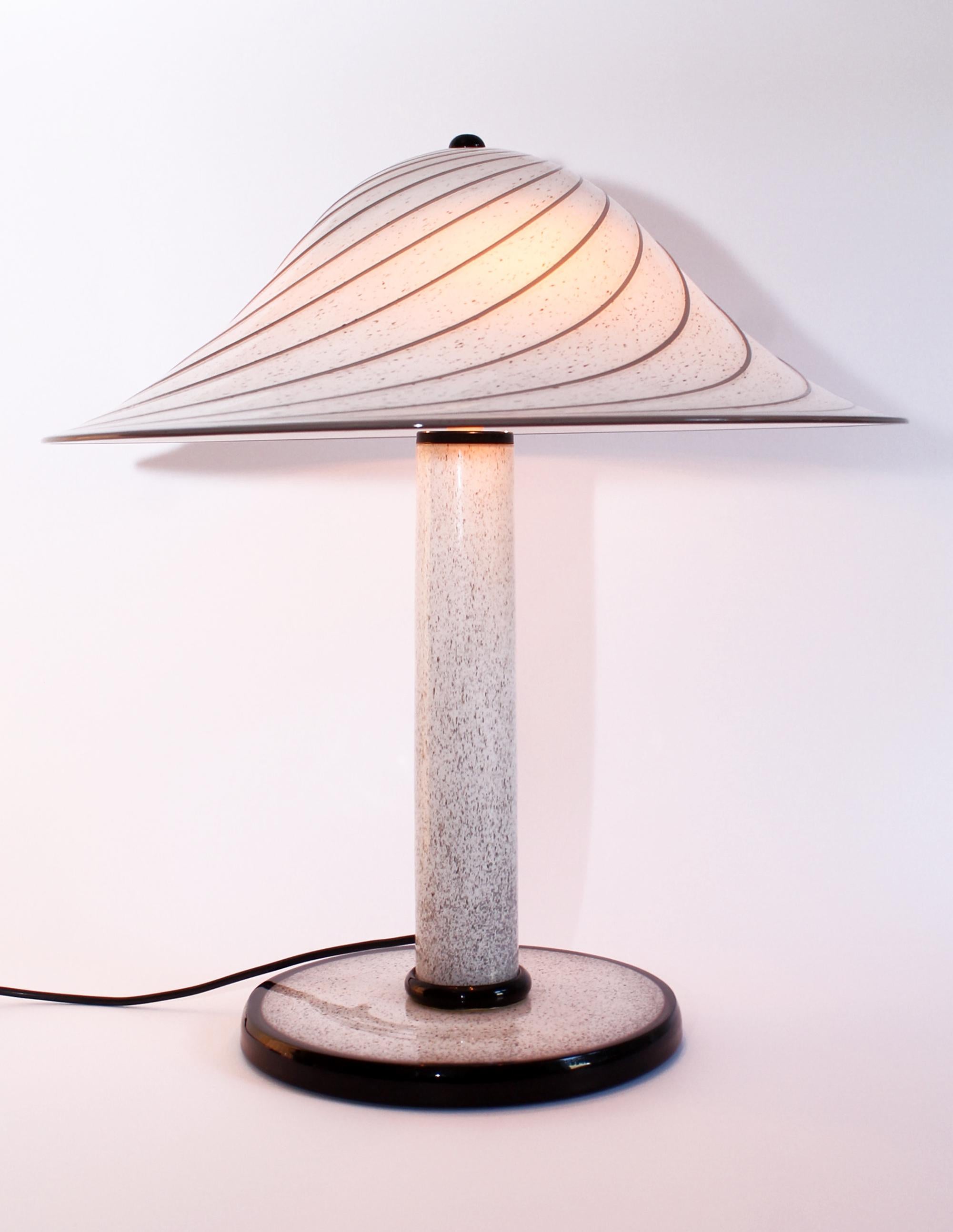 Lino Tagliapietra pour Effetre Murano, lampe de bureau emblématique « 1979 » en vente 2