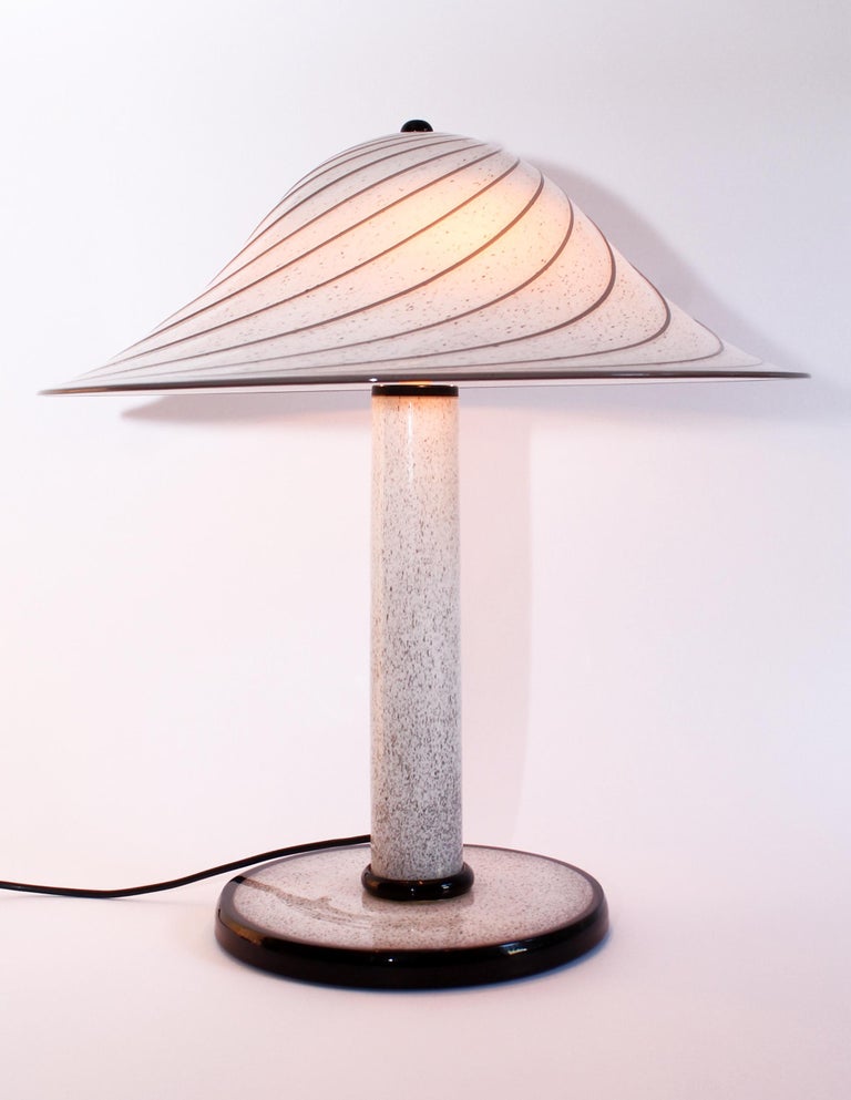 Lino Tagliapietra for Effetre Murano, Iconic '1979' Table Lamp For Sale 2