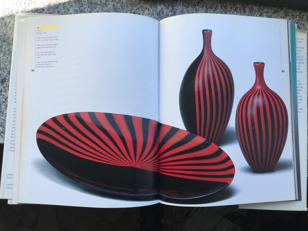 Italia Murano Glass Vase Giano Model by Lino Tagliapieta for F3 International. 5
