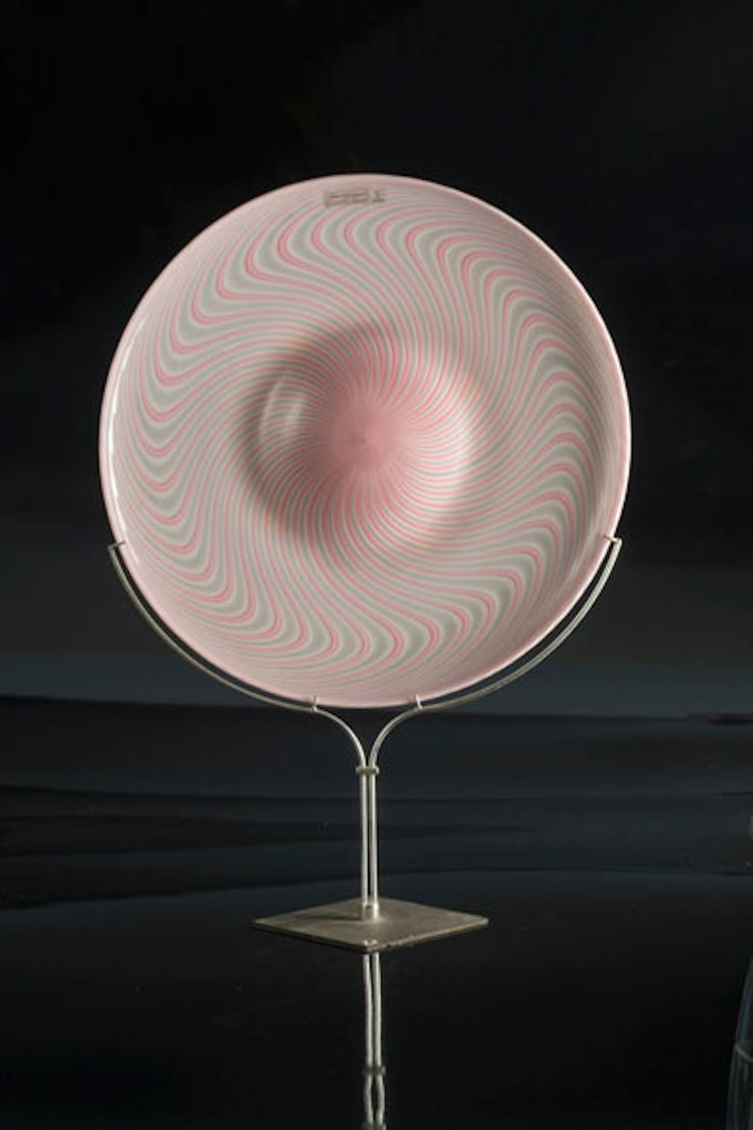 Murano Glass Dish Model Samarcanda by Lino Tagliapietra for F3 International For Sale 1