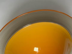 Italian Murano Glass Dish Model Saturno by Lino Tagliapietra F3 International