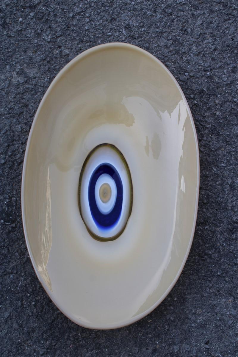 Mid-Century Modern Lino Tagliapietra Murano Glass Bowl Centerpiece for La Murrina, 1970s For Sale