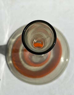 Lino Tagliapietra vase/bottle/ carafe Murano glass for La Murrina , "Saturno"