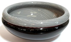 Lino Tagliapietra Zanfirico Bowl, Signed , #25/100, 1986