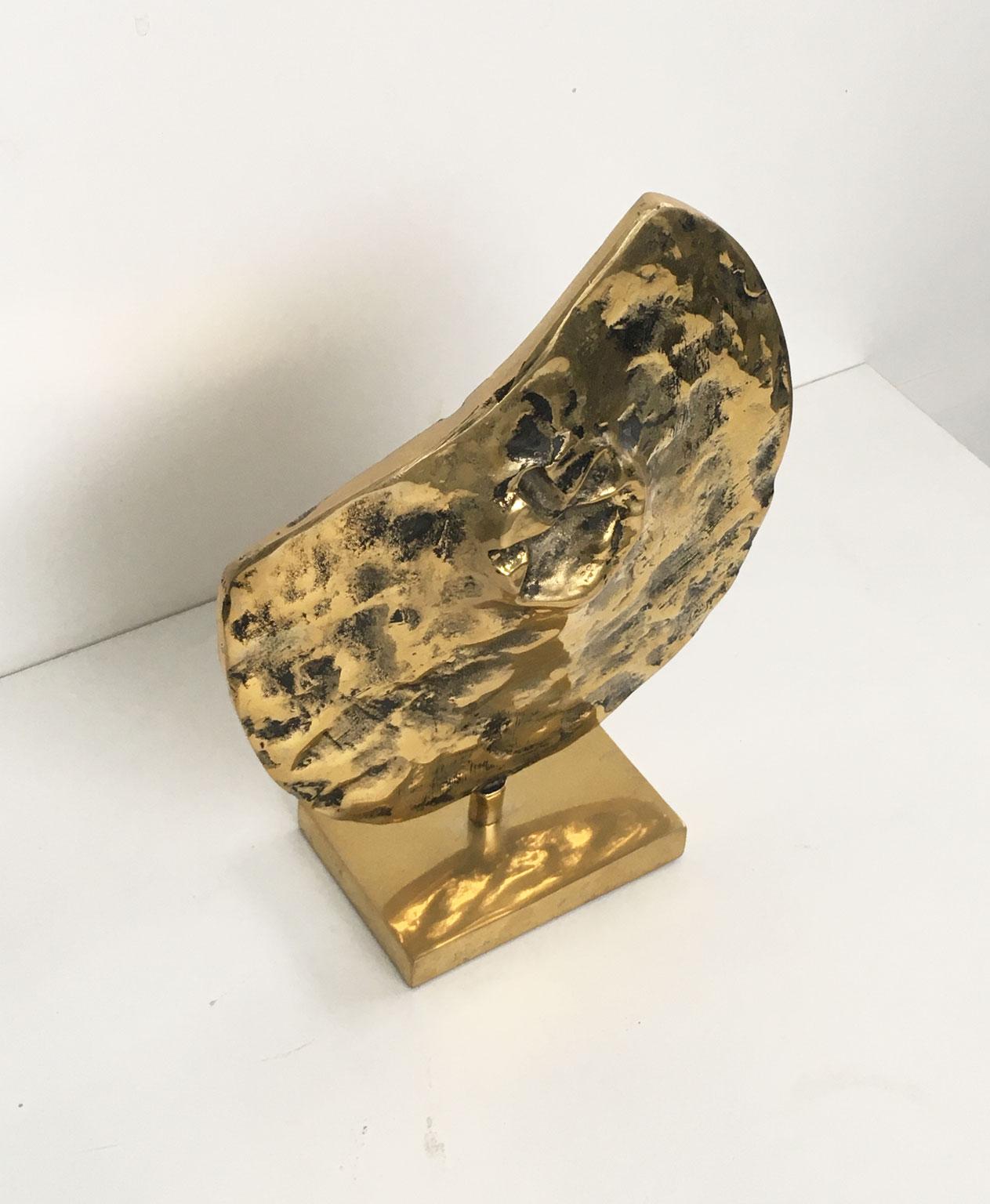 1980 Italy Bronze Abstract Sculpture by Lino Tiné Albero Città City Tree For Sale 2