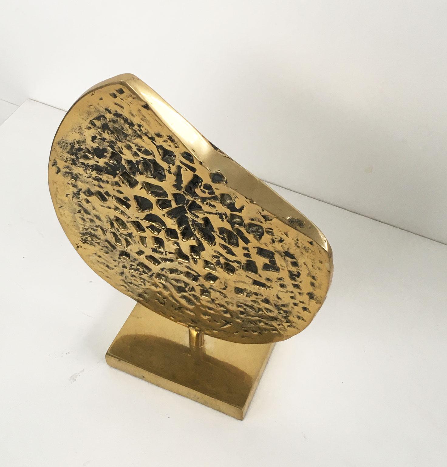 1980 Italy Bronze Abstract Sculpture by Lino Tiné Albero Città City Tree For Sale 6