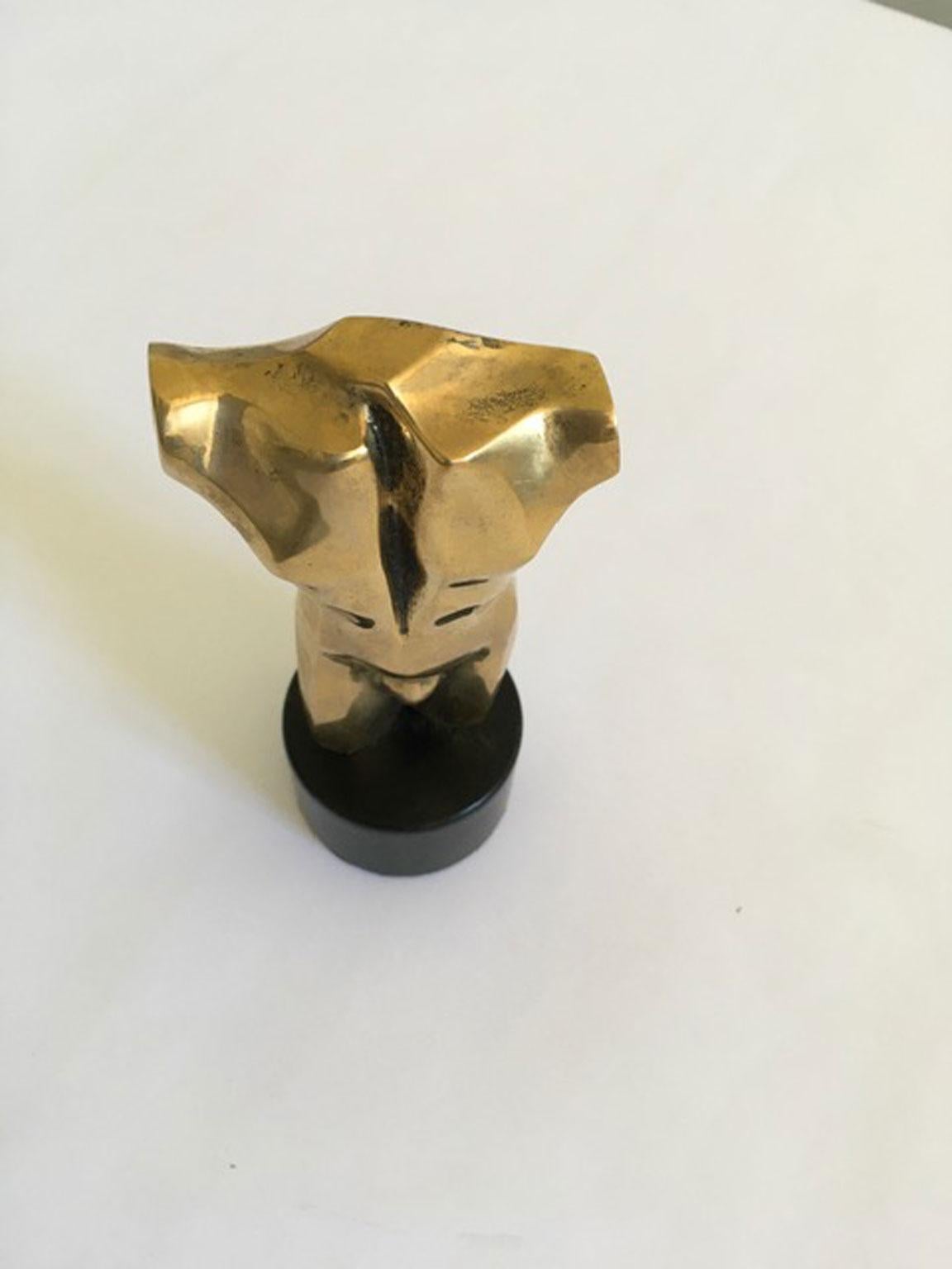 1980 Italien Ende des 20. Jahrhunderts Bronze Multiple Bust Him von Roberto Nanut, Italien im Angebot 6