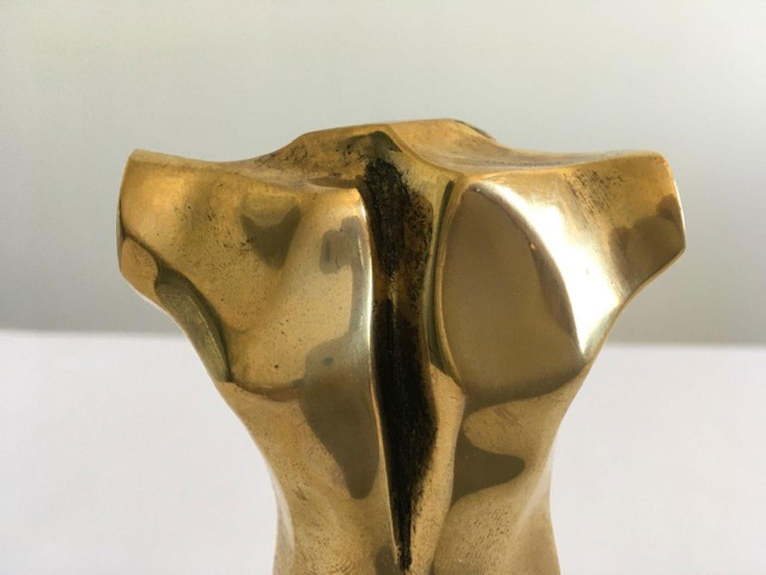 1980 Italien Ende des 20. Jahrhunderts Bronze Multiple Bust Him von Roberto Nanut, Italien im Angebot 8