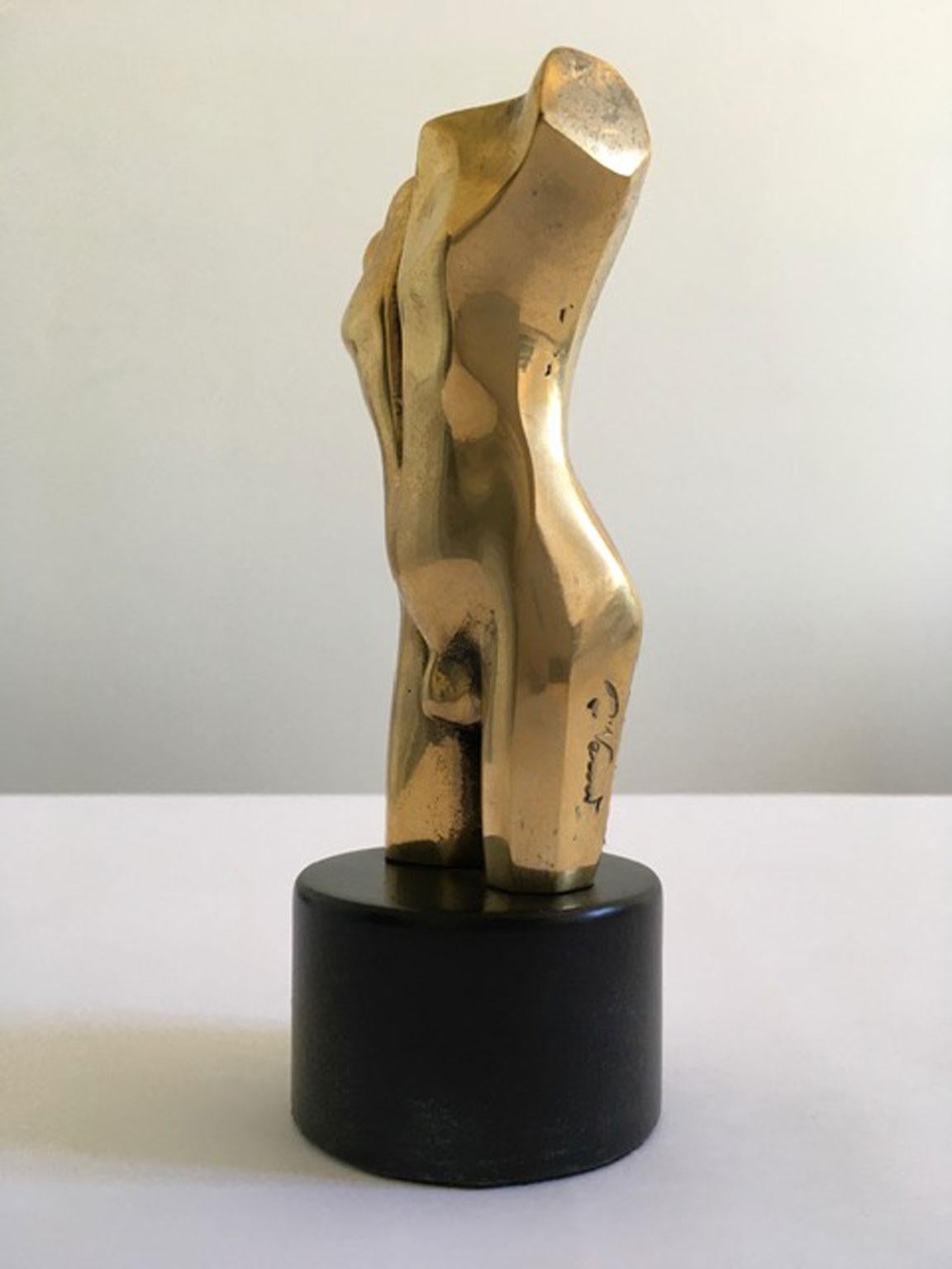 1980 Italien Ende des 20. Jahrhunderts Bronze Multiple Bust Him von Roberto Nanut, Italien (Postmoderne), Sculpture, von Lino Tine'