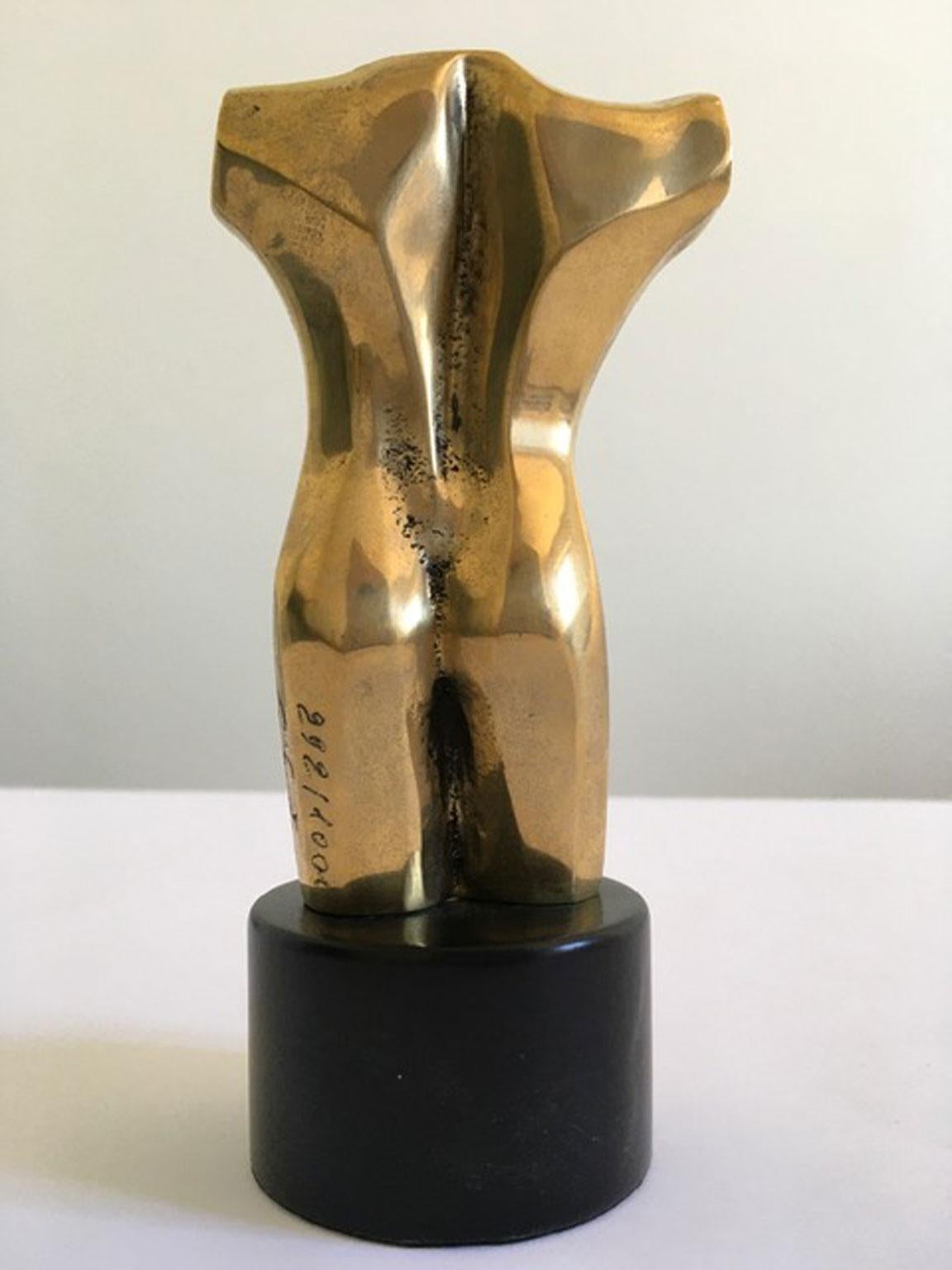 1980 Italien Ende des 20. Jahrhunderts Bronze Multiple Bust Him von Roberto Nanut, Italien im Angebot 2