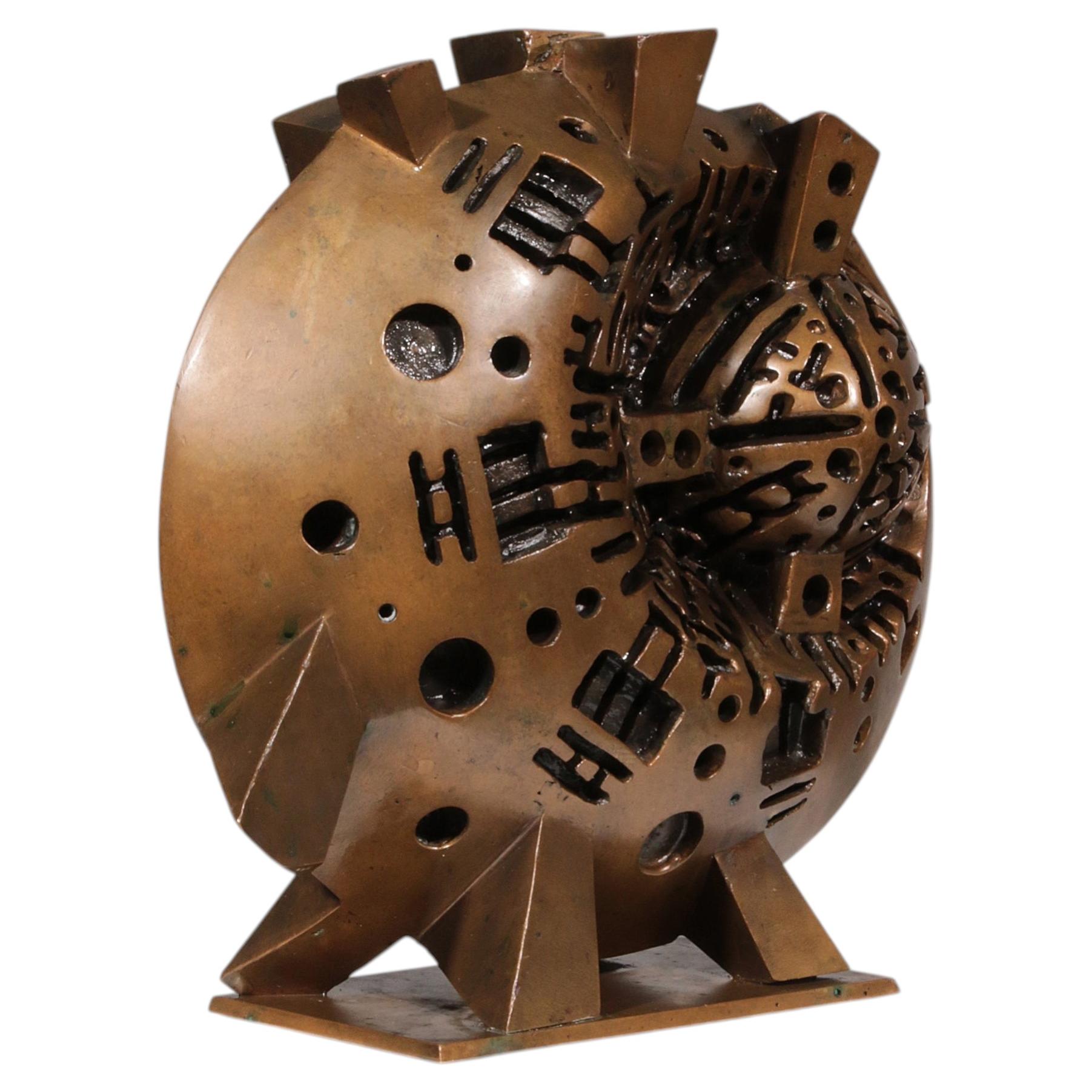 Lino Tiné's masterpiece Power Wheel 1969 a dynamic example of Italian abstract For Sale