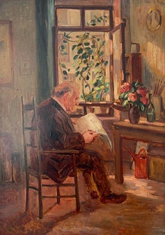1910s Interior Paintings