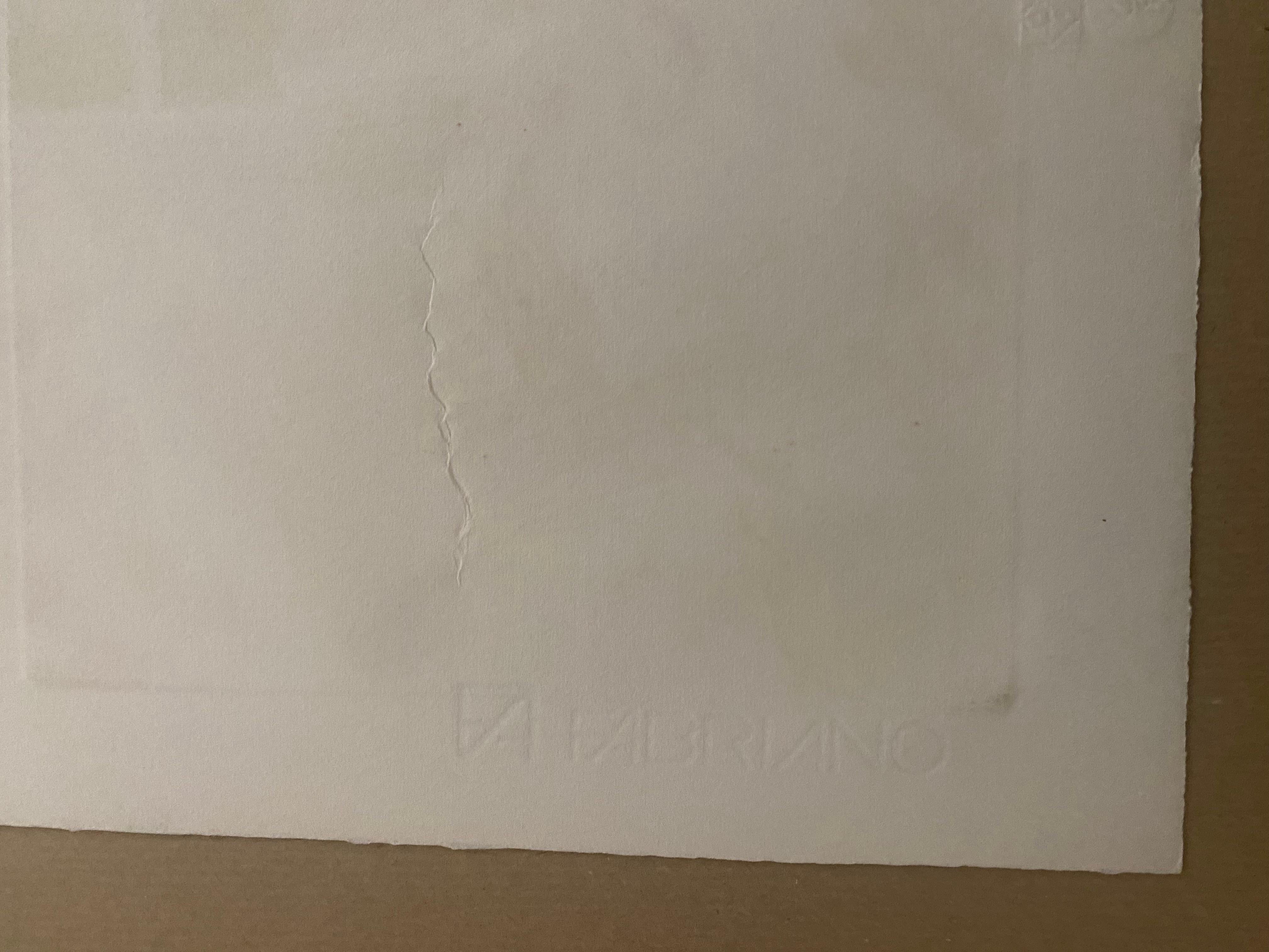 Lithographie en linogravure 