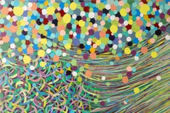 Linqi Shang Impressionist Original Acrylic On Canvas "Roots"
