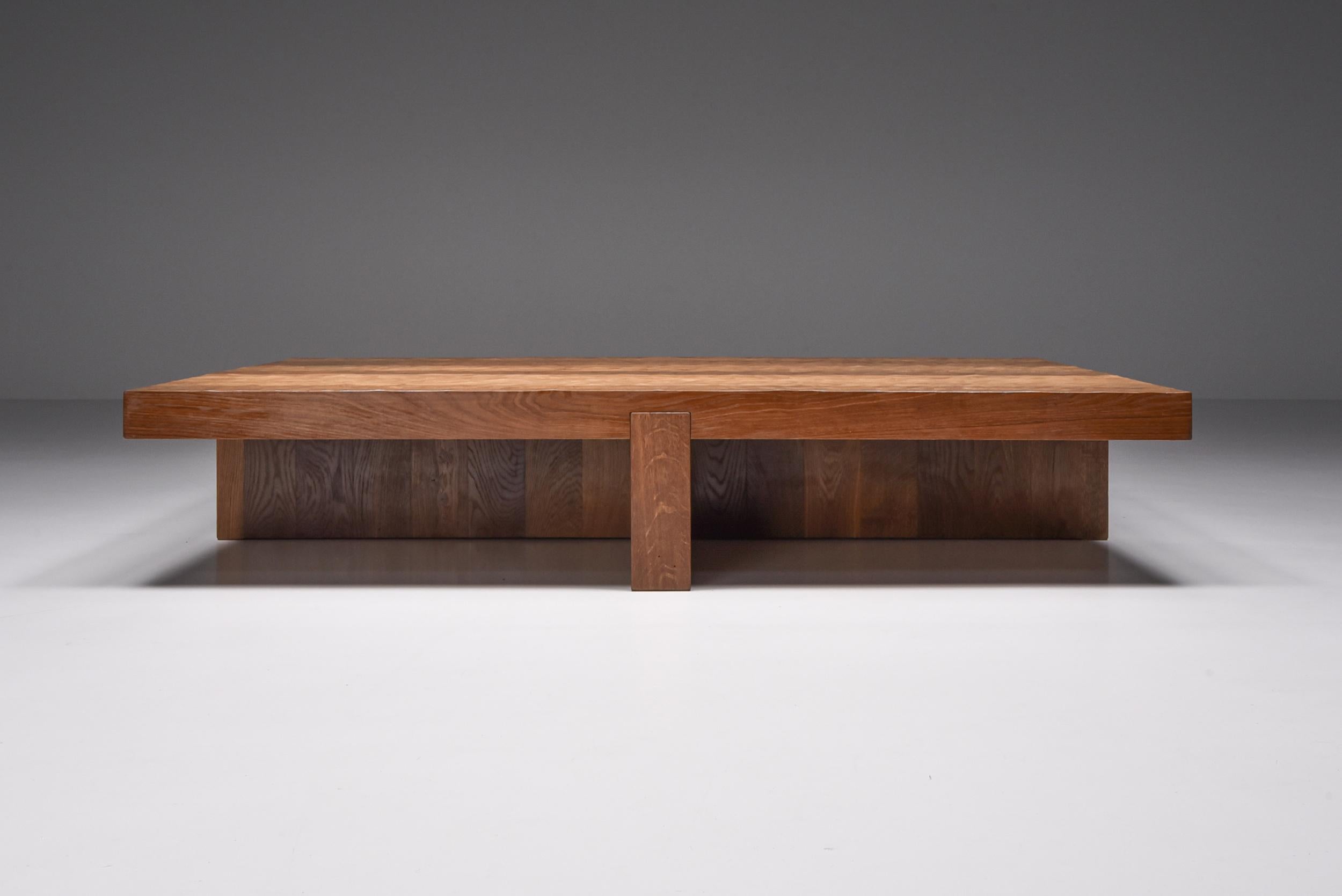 Postmoderne Table basse Roderick VOS « Lowtide » de Linteloo, design néerlandais, fabriquée à la main, années 2000 en vente