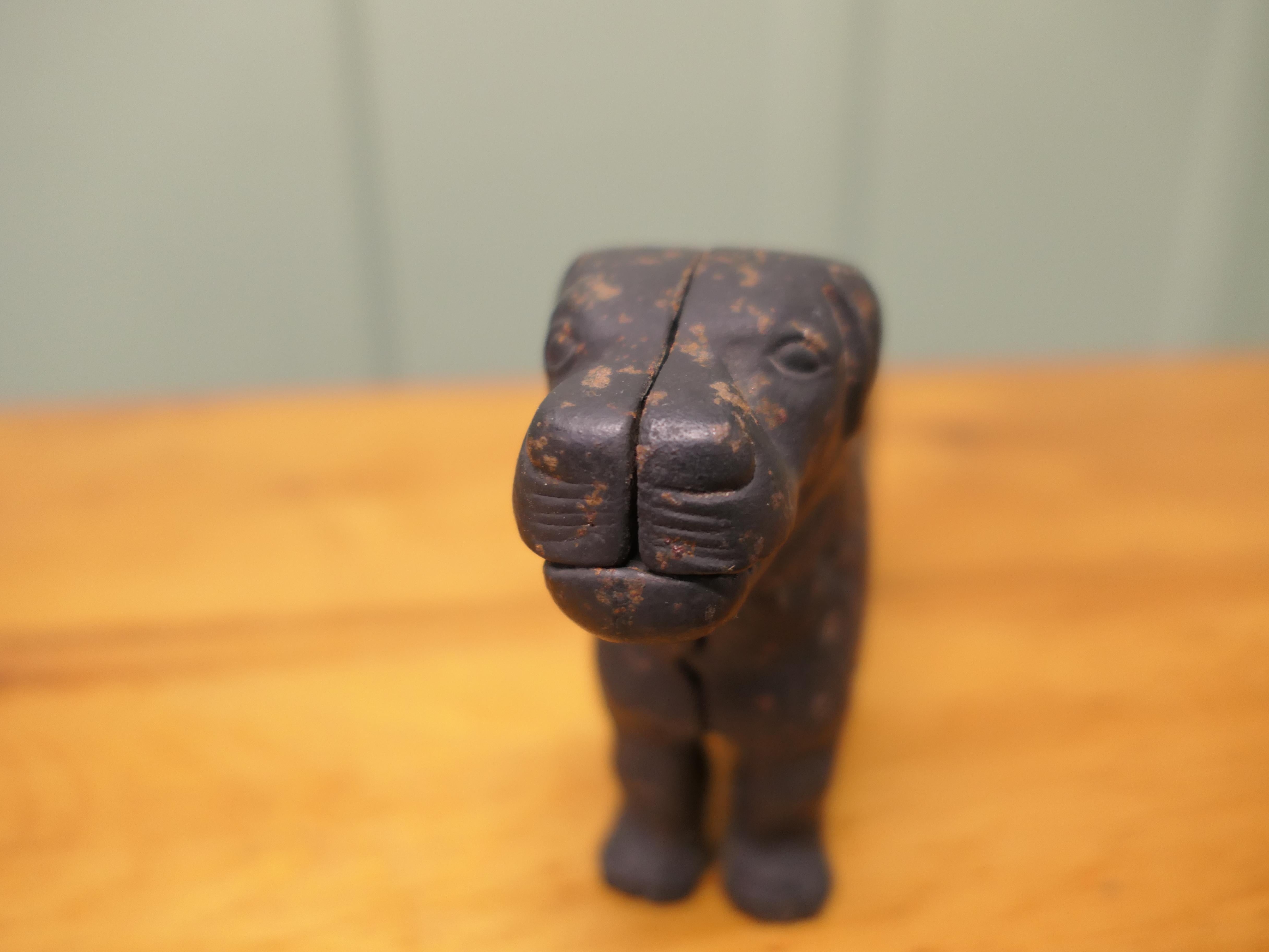 Art Deco Linton Nutcracker in the Shape of a Dog The Nutcracker in the shape of a dog For Sale