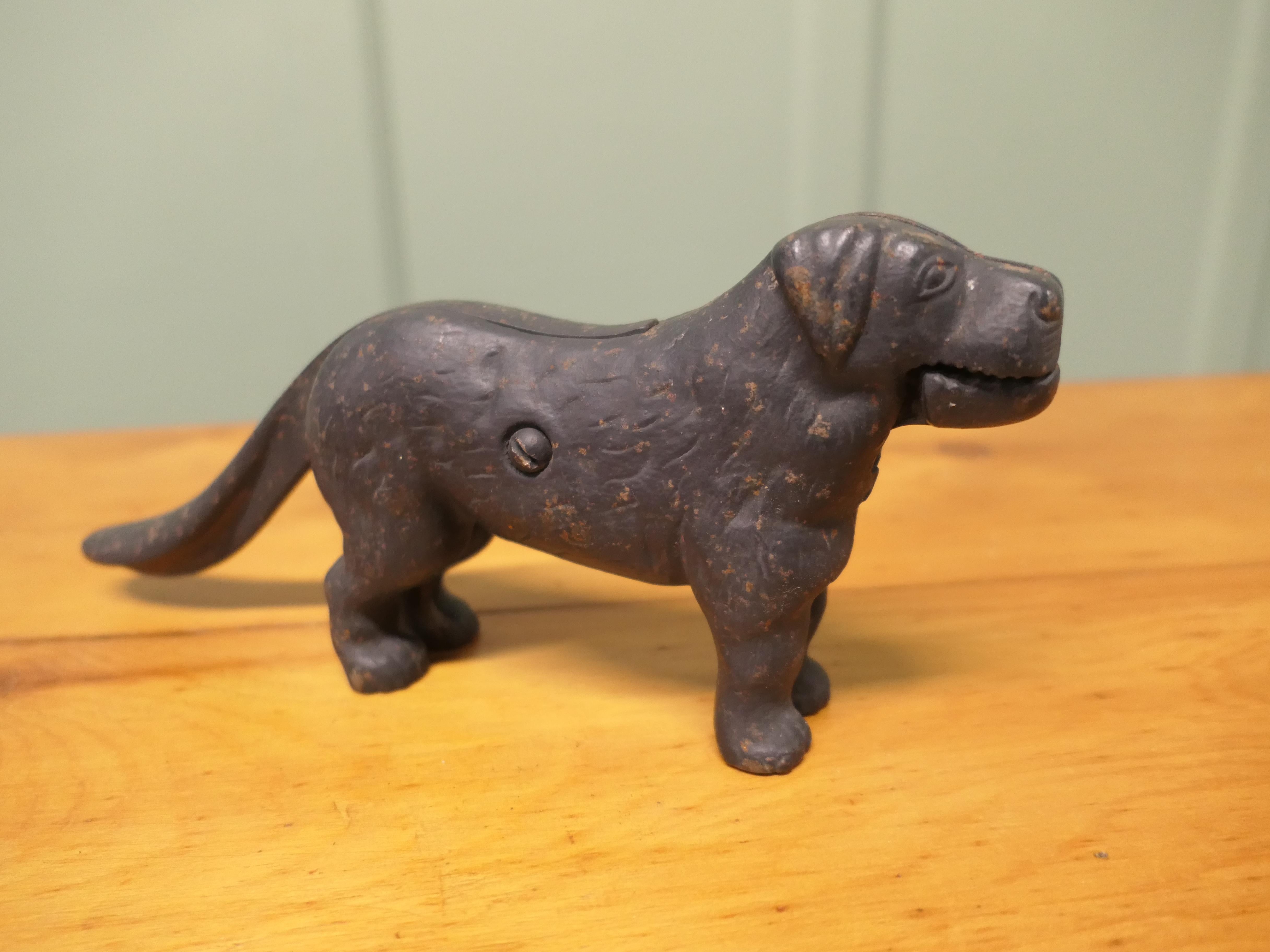 Mid-20th Century Linton Nutcracker in the Shape of a Dog The Nutcracker in the shape of a dog For Sale