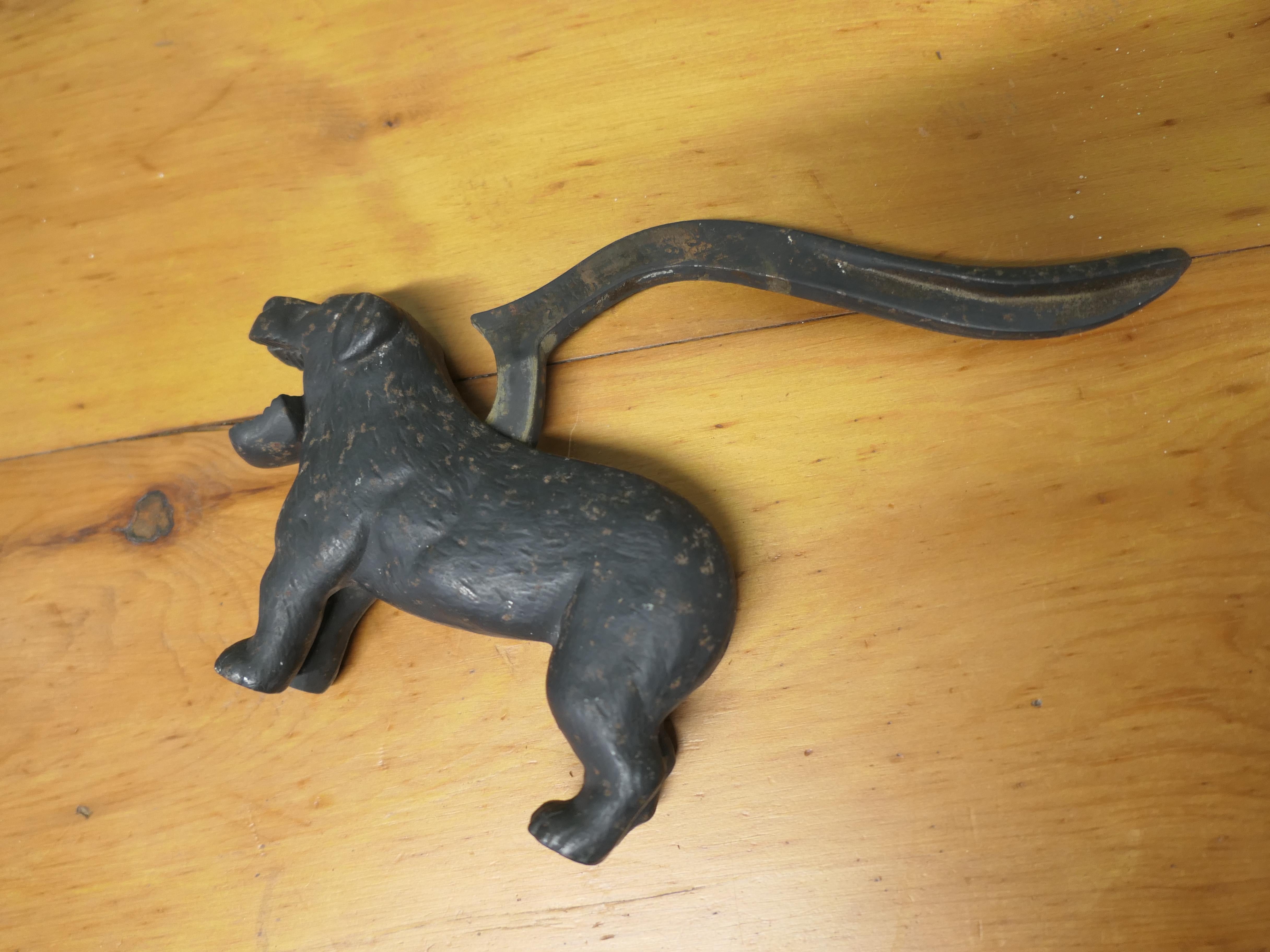 Iron Linton Nutcracker in the Shape of a Dog The Nutcracker in the shape of a dog For Sale