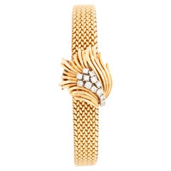 Linz 14K Yellow Gold Vintage Watch