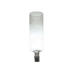 Lampada da parete Lio AP L1 P in Cristallo Bianco di Vistosi