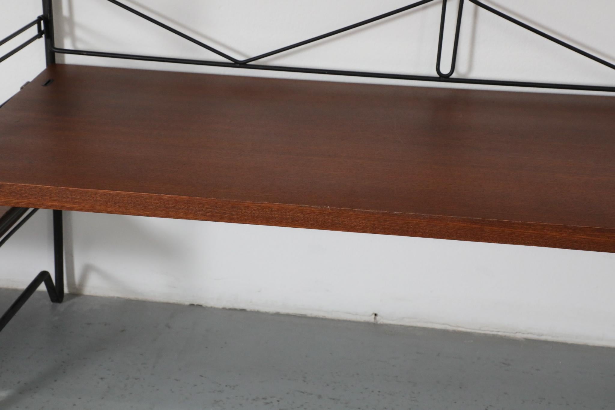 Lio Carminati for Casa e Giardino, Gio Ponti Style Shelving Unit For Sale 8
