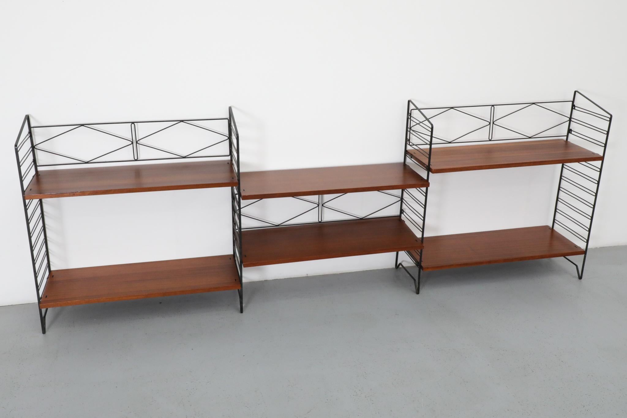 Lio Carminati for Casa e Giardino, Gio Ponti Style Shelving Unit In Good Condition For Sale In Los Angeles, CA