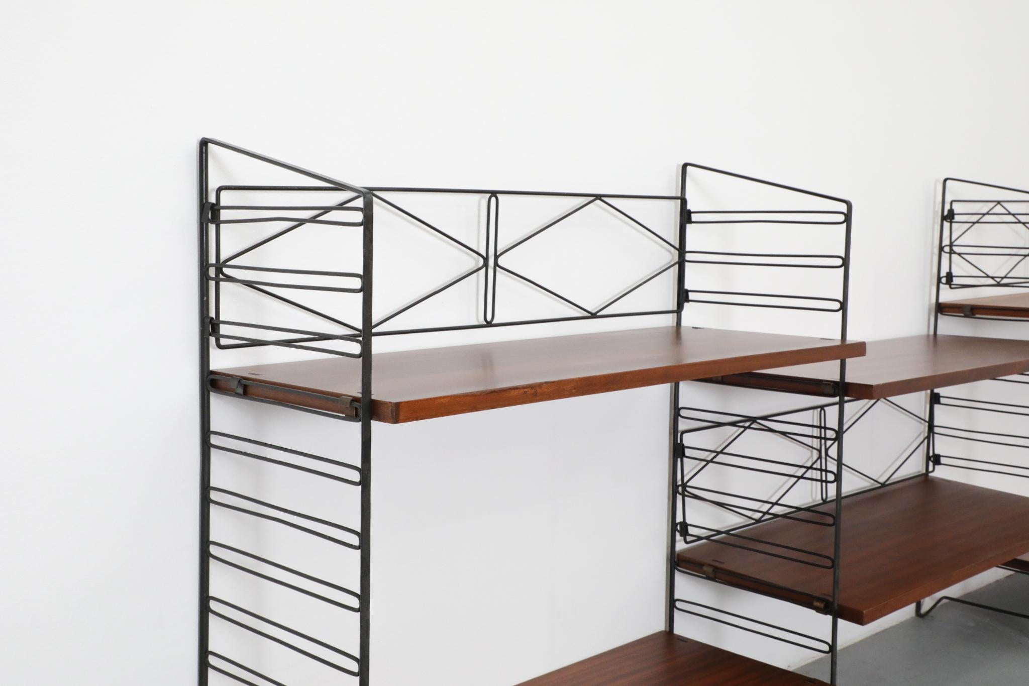20th Century Lio Carminati for Casa e Giardino, Gio Ponti Style Shelving Unit For Sale