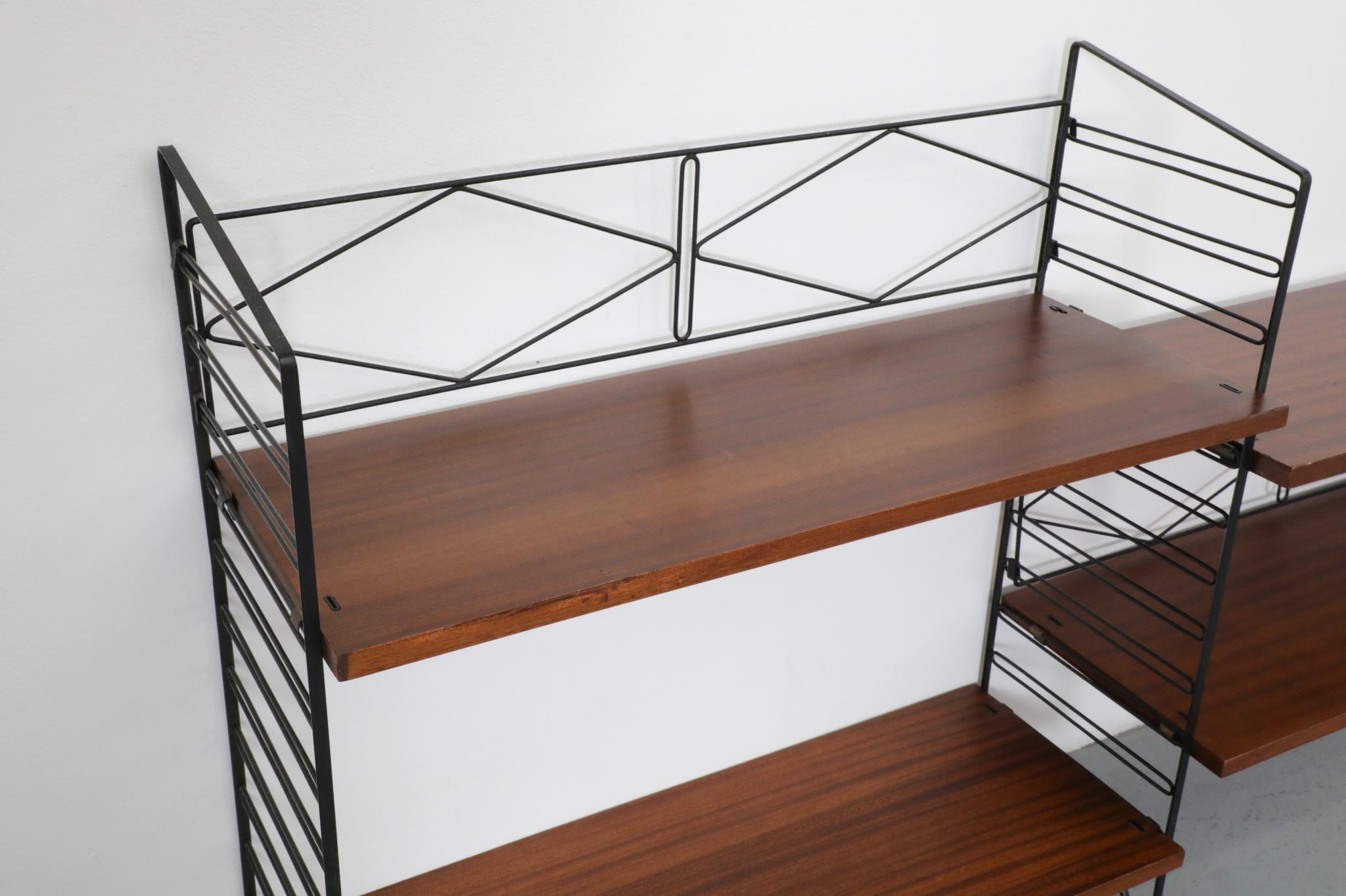 Lio Carminati for Casa e Giardino, Gio Ponti Style Shelving Unit For Sale 1