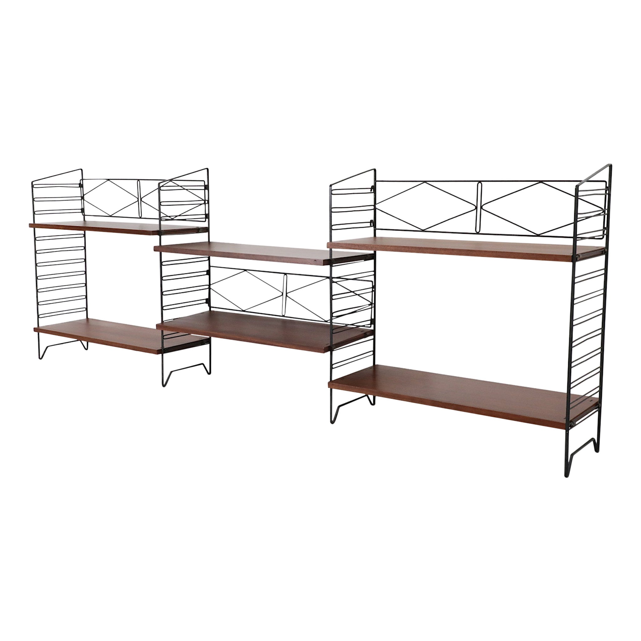 Lio Carminati for Casa e Giardino, Gio Ponti Style Shelving Unit For Sale