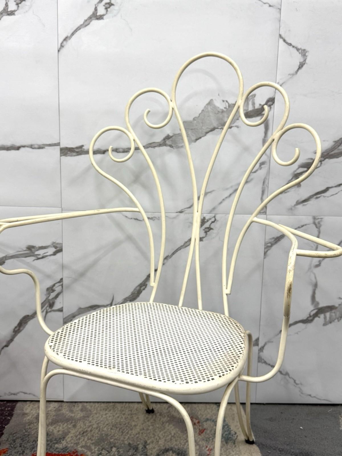 Chaises de jardin Lio Carminati 4 pièces Design 1950s Modernism en vente 4