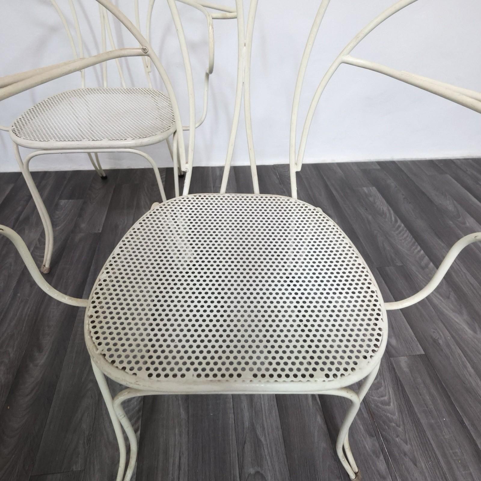 Lio Carminati Sedie Da Giardino 4 Pz Design Anni 50 Modernariato im Angebot 6