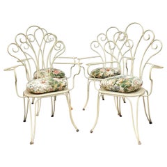 Chaises de jardin Lio Carminati 4 pièces Design 1950s Modernism