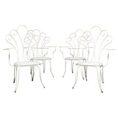 Lio Carminati Sedie Da Giardino 4 Pz Design Anni 50 Modernariato Lio Carminati Sedie Da Giardino 4 Pz Design Anni 50 Modernariato