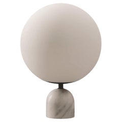 Lampe de table moyenne blanche Lio