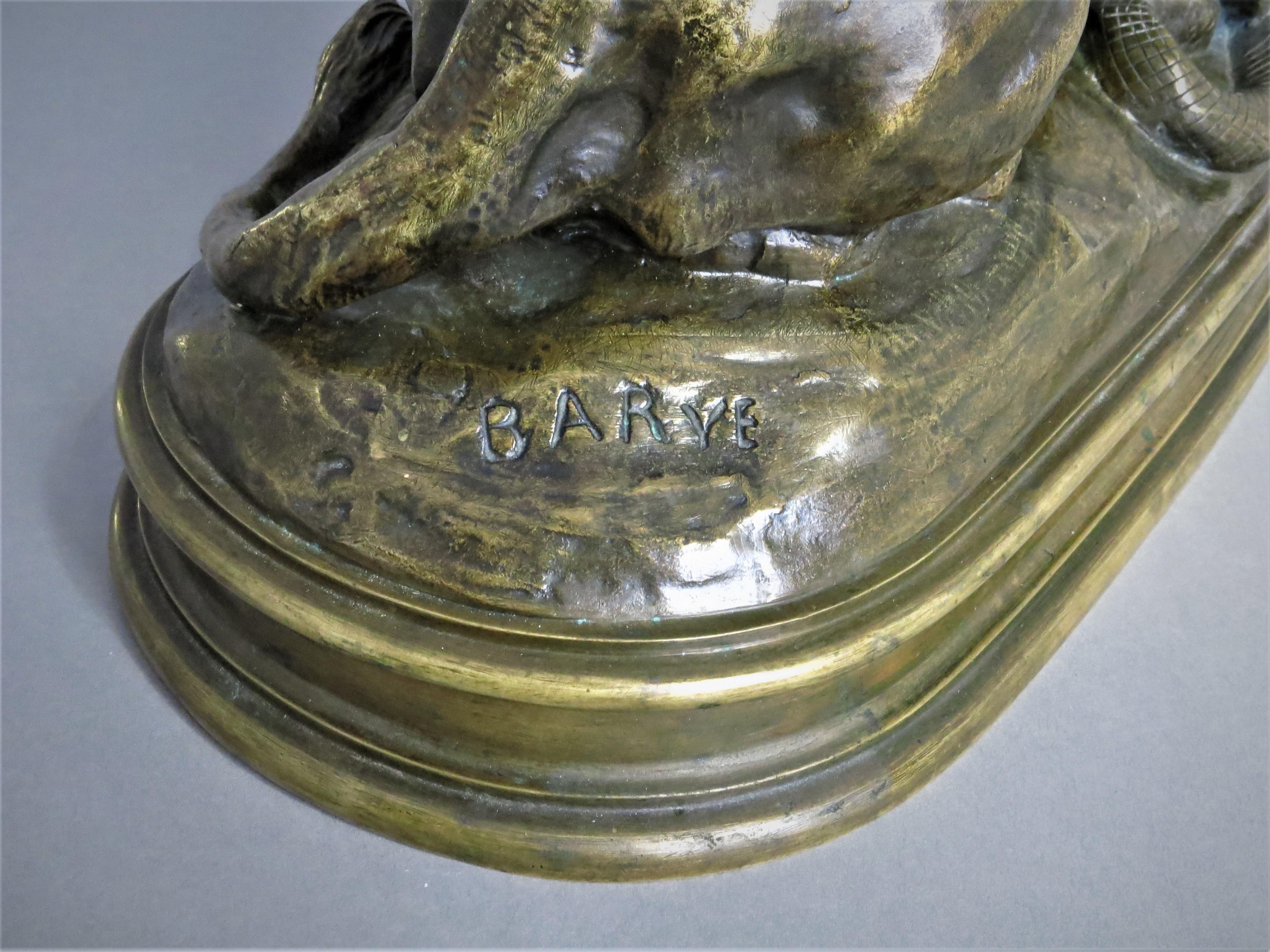 barye lion au serpent prix