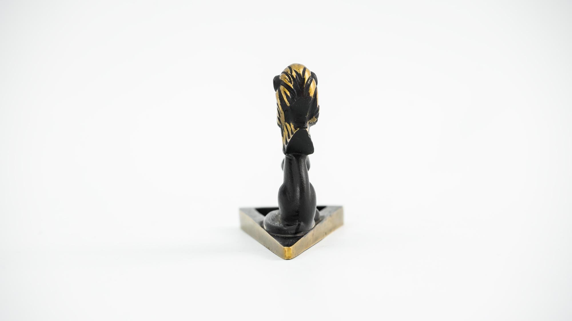 Mid-20th Century Lion Bottle Opener by Richard Rohac, Vienna, 1950s For Sale
