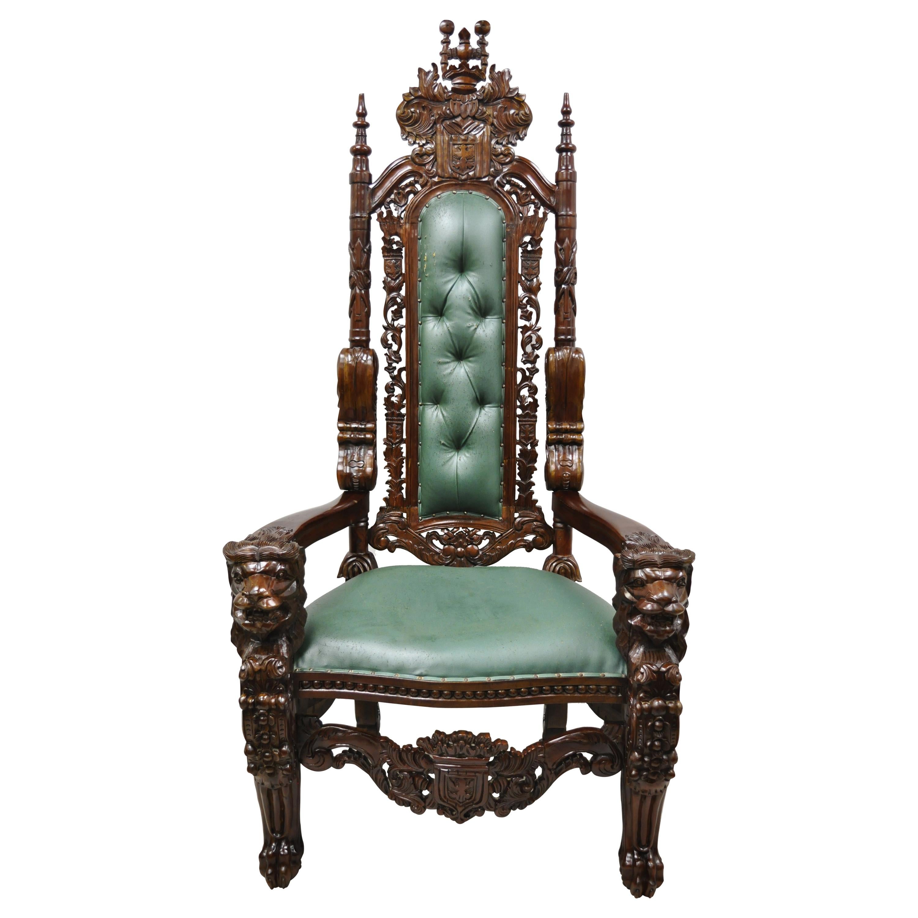 Throne Chairs (King & Queen )