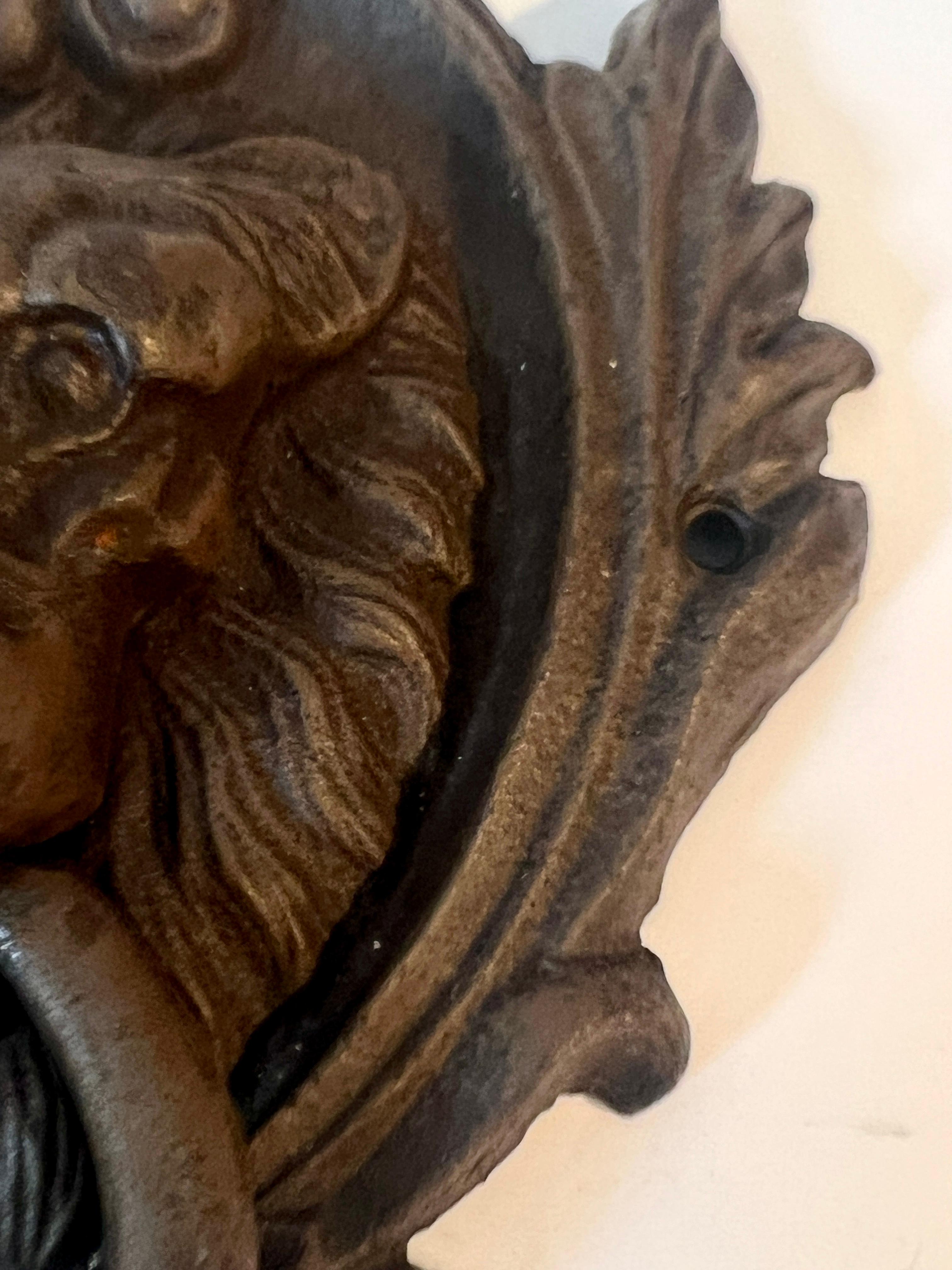 Lion Door Knocker with Embellished Framework 3
