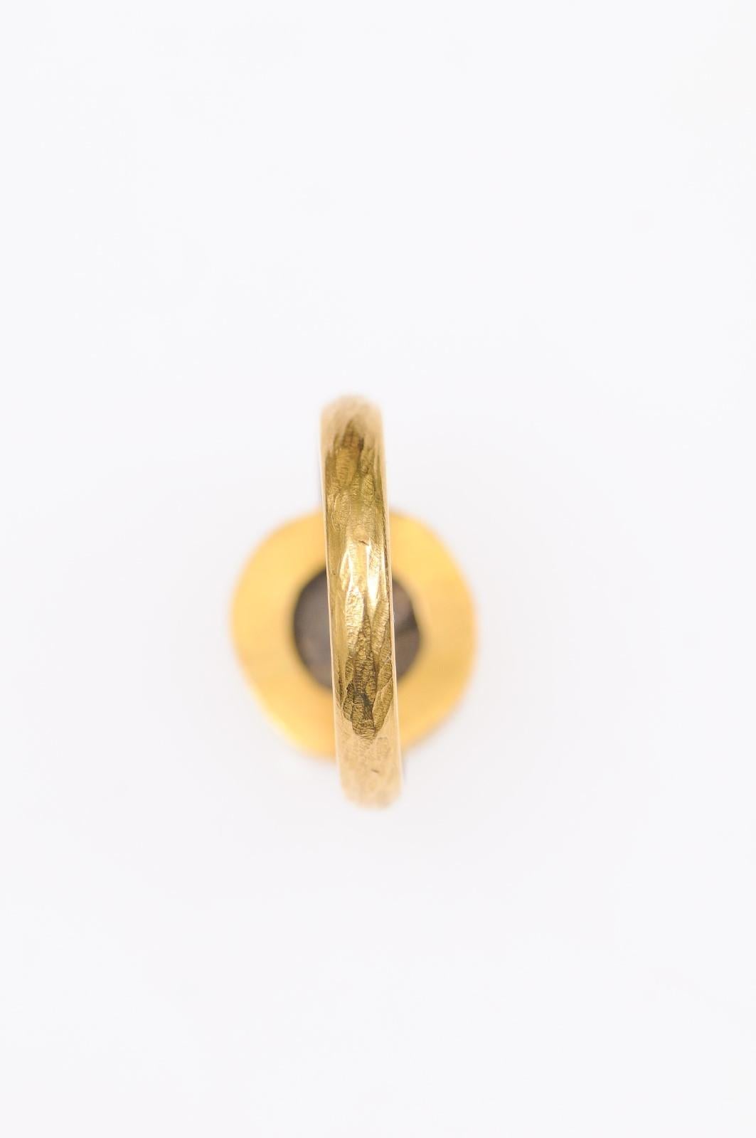 Lion Hemidrachm Ring in 22K gold For Sale 2