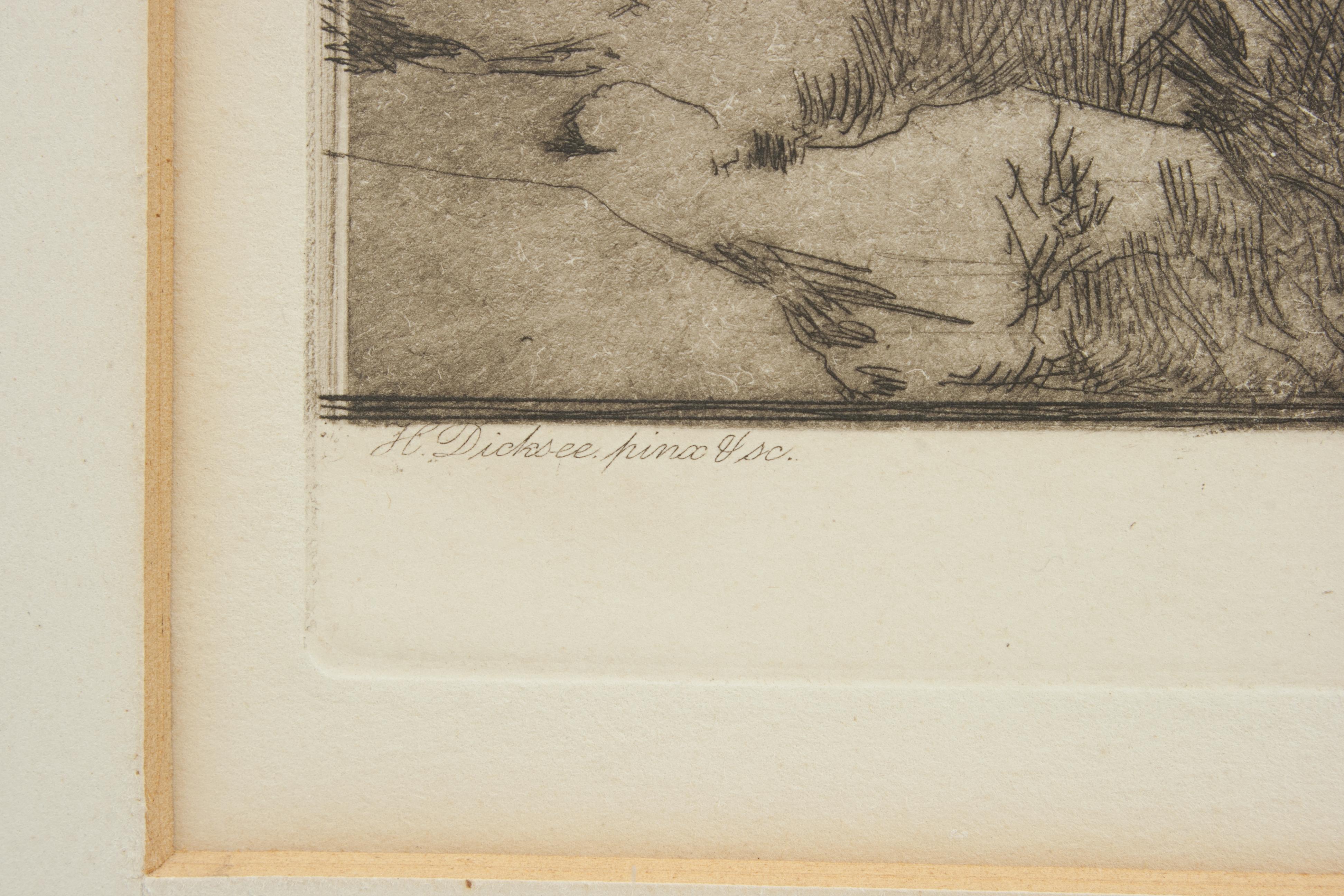 León y Leona, Herbert Dicksee, Merodeadores en venta 1