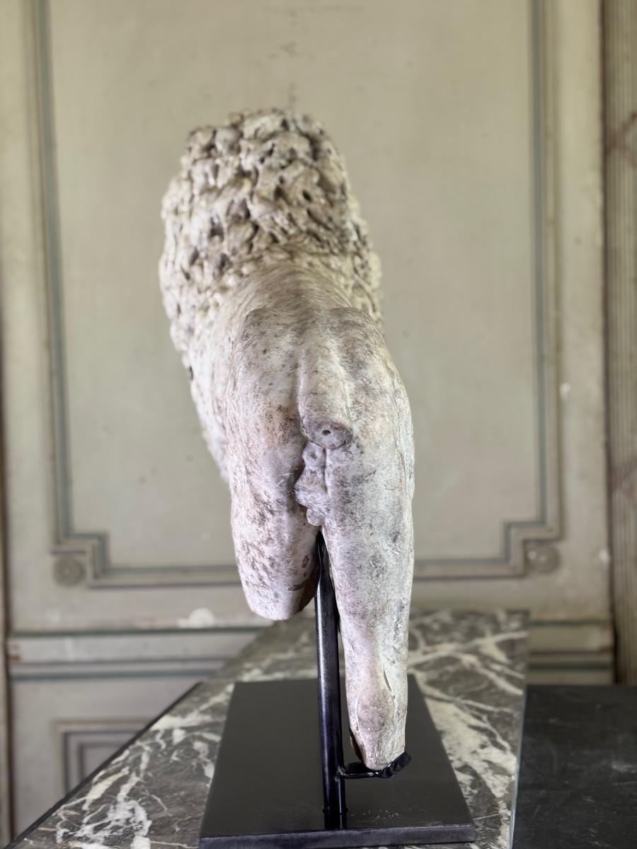 Lion, marble sculpture, Venice, 18th century in vendita 1