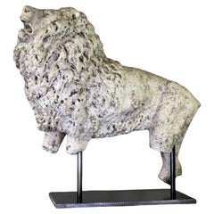 Lion, marble sculpture, Venice, 18th century