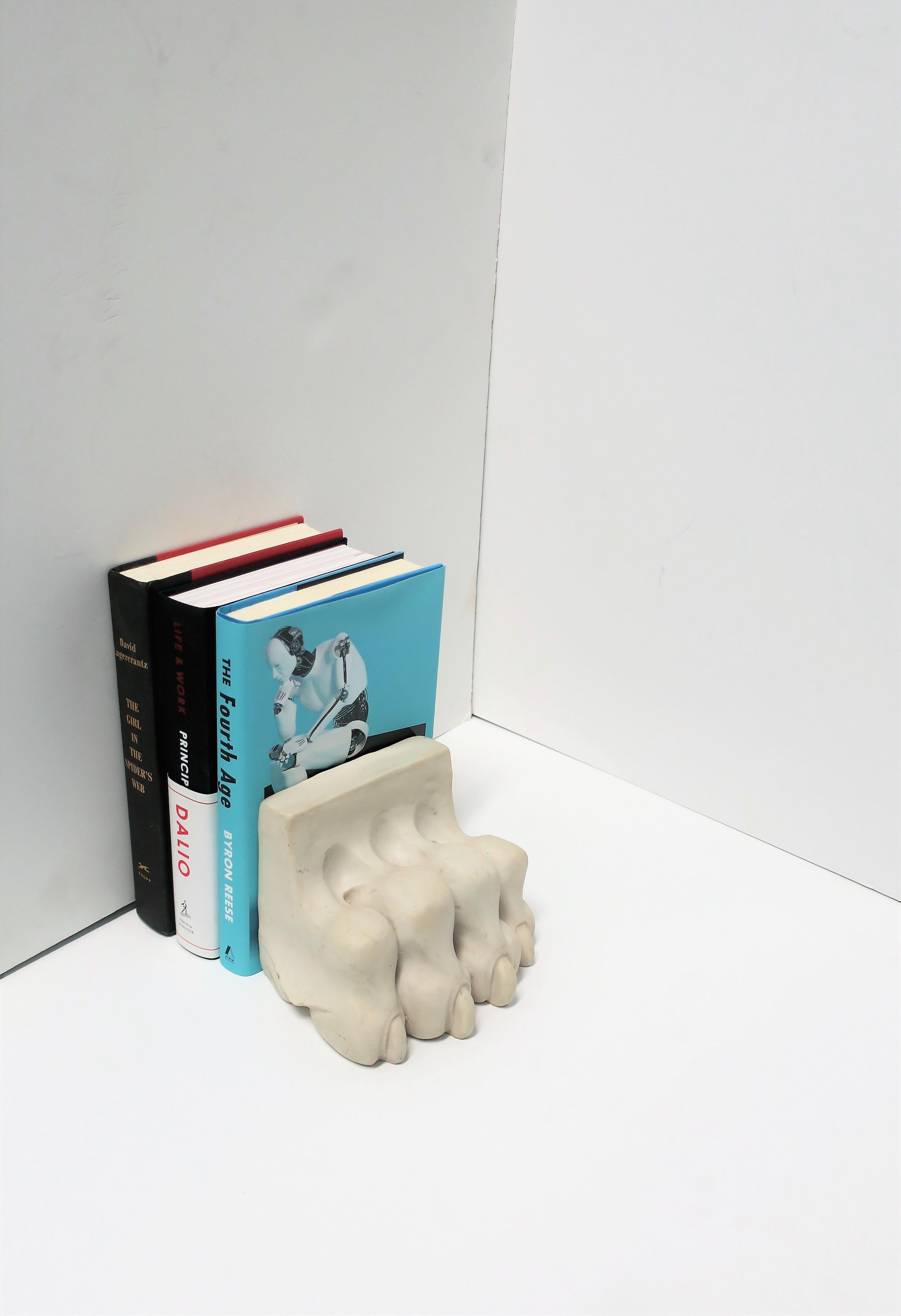 Tiger or Lion Cat Paw Decorative Object or Bookend the Empire Style For Sale 1