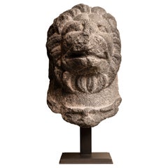 Protome di leone che indossa una collana, Impero Romano, II-III secolo d.C.