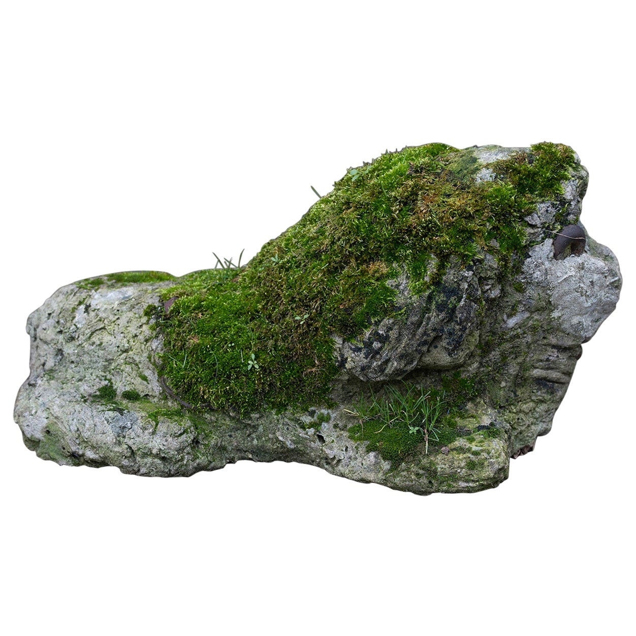 Lion Stone Sculpture Architectural Garden Renaissance