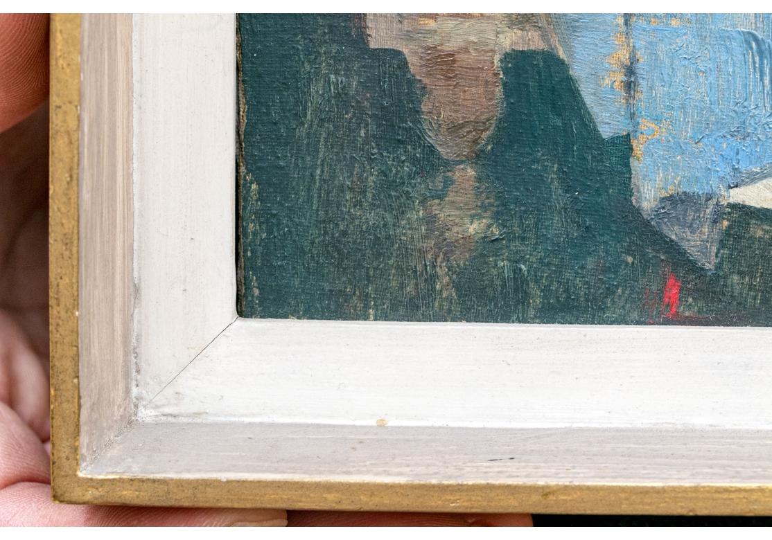 Inglese Lionel Bulmer (Regno Unito)  1919-1992) Olio su pannello intitolato 