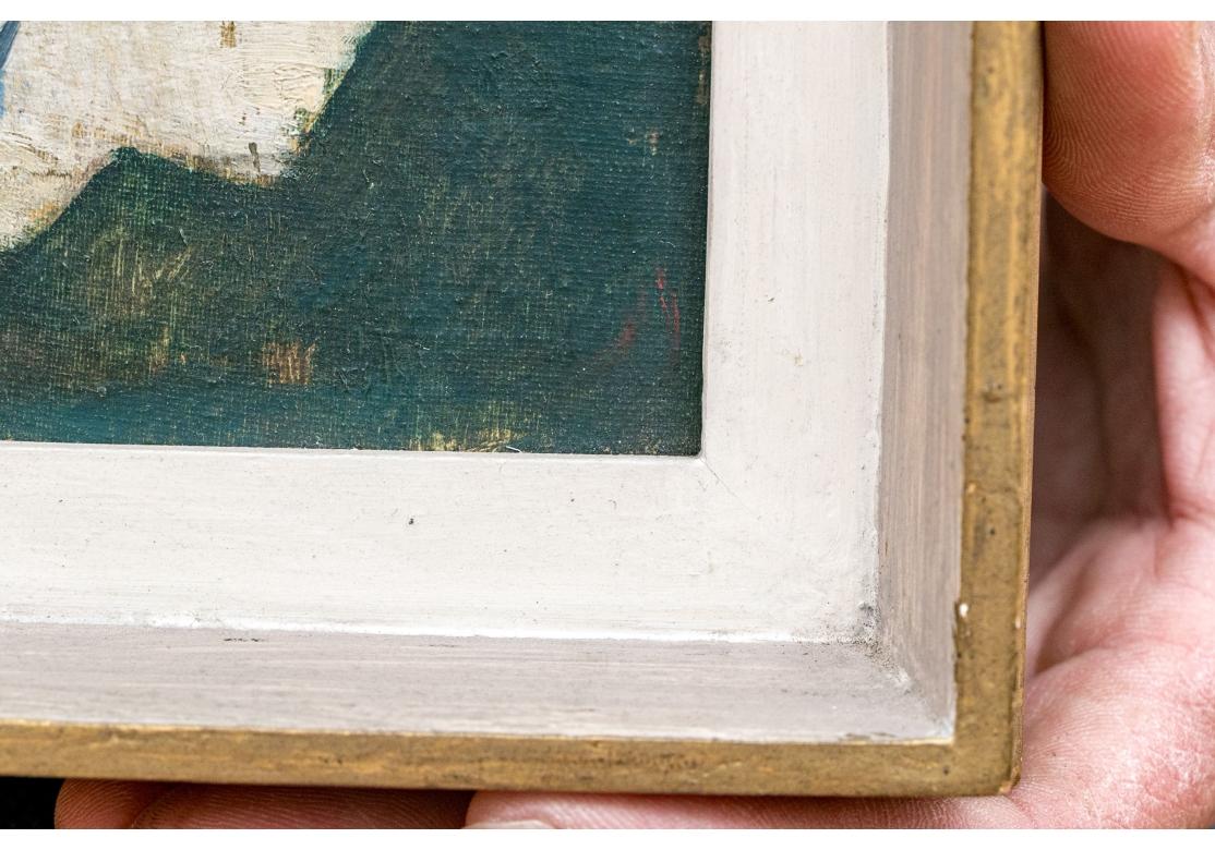 Dipinto a mano Lionel Bulmer (Regno Unito)  1919-1992) Olio su pannello intitolato 