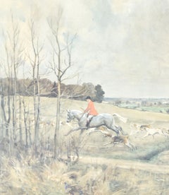 Fox hunting print by Lionel Edwards